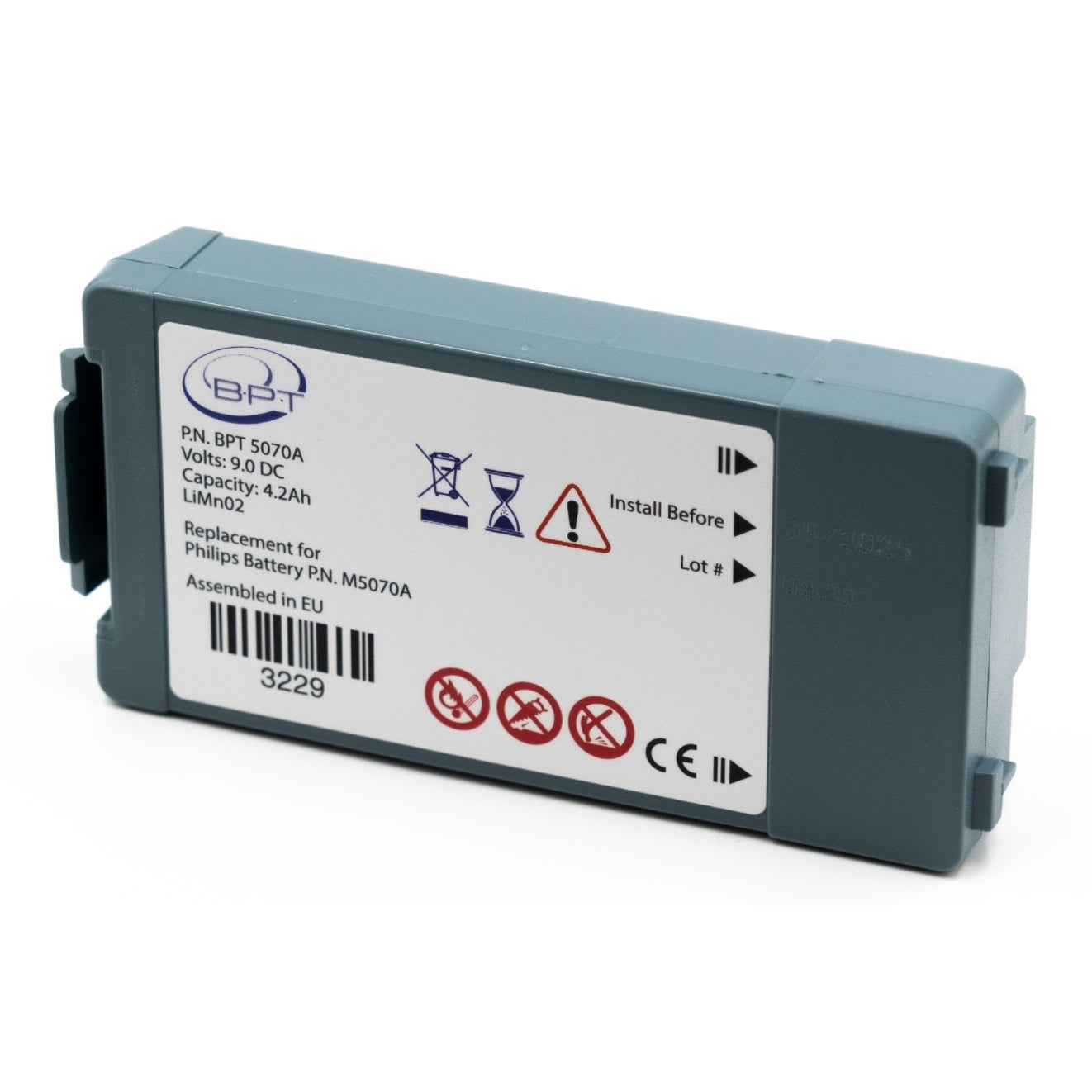 vendor-unknown-Philips HeartStart® FRx® / OnSite® / HS1® AED Replacement Battery by Caretech®-MedTech-1